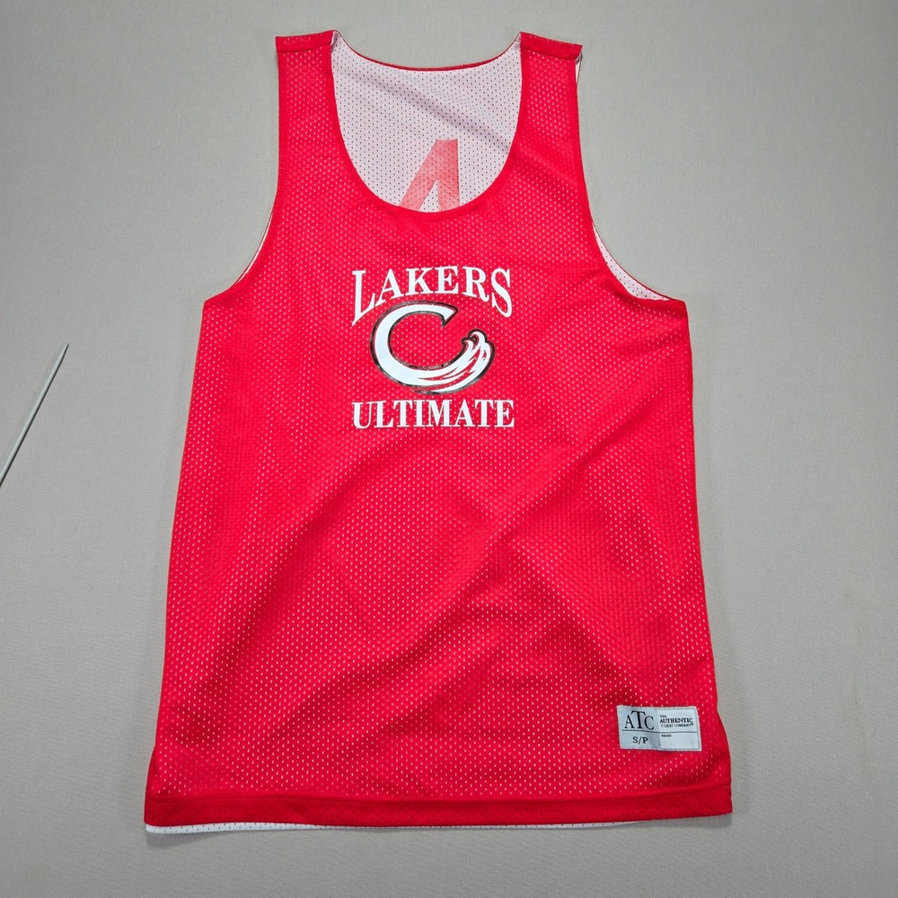 Lakers Ultimate Reversible Basketball Jersey Number 4 Athletic Tank Top S/P